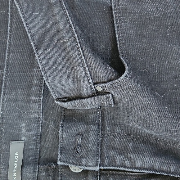 Women's Black Jeans, Ann Taylor, Size 6 - Picture 2 of 5